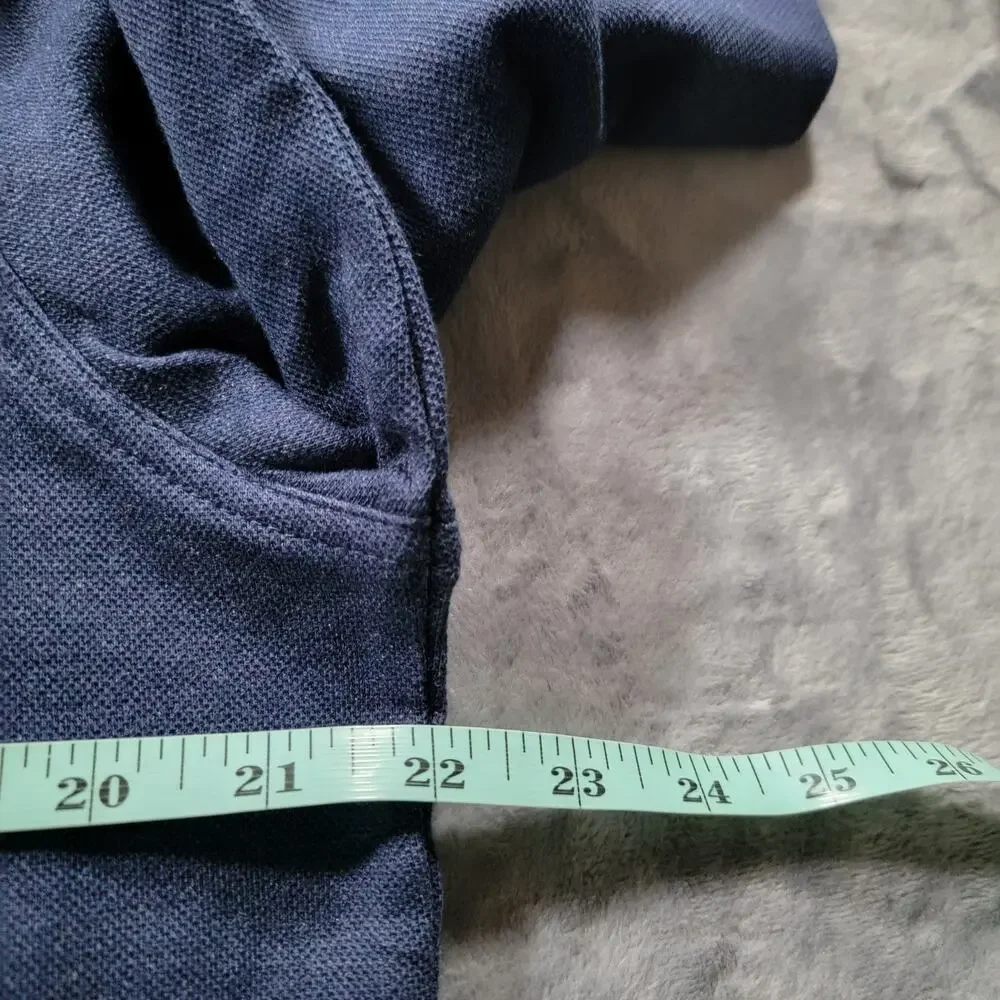 NWT Peter Millar Mens M Crown Comfort 1/4 Zip Pullover Navy